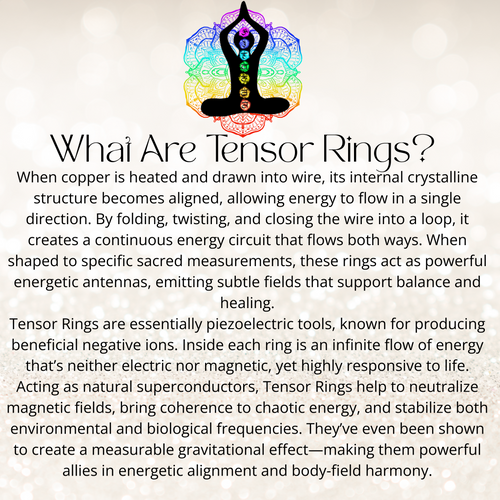 Atlantis Energy Harmonizer – Copper Tensor Pendant