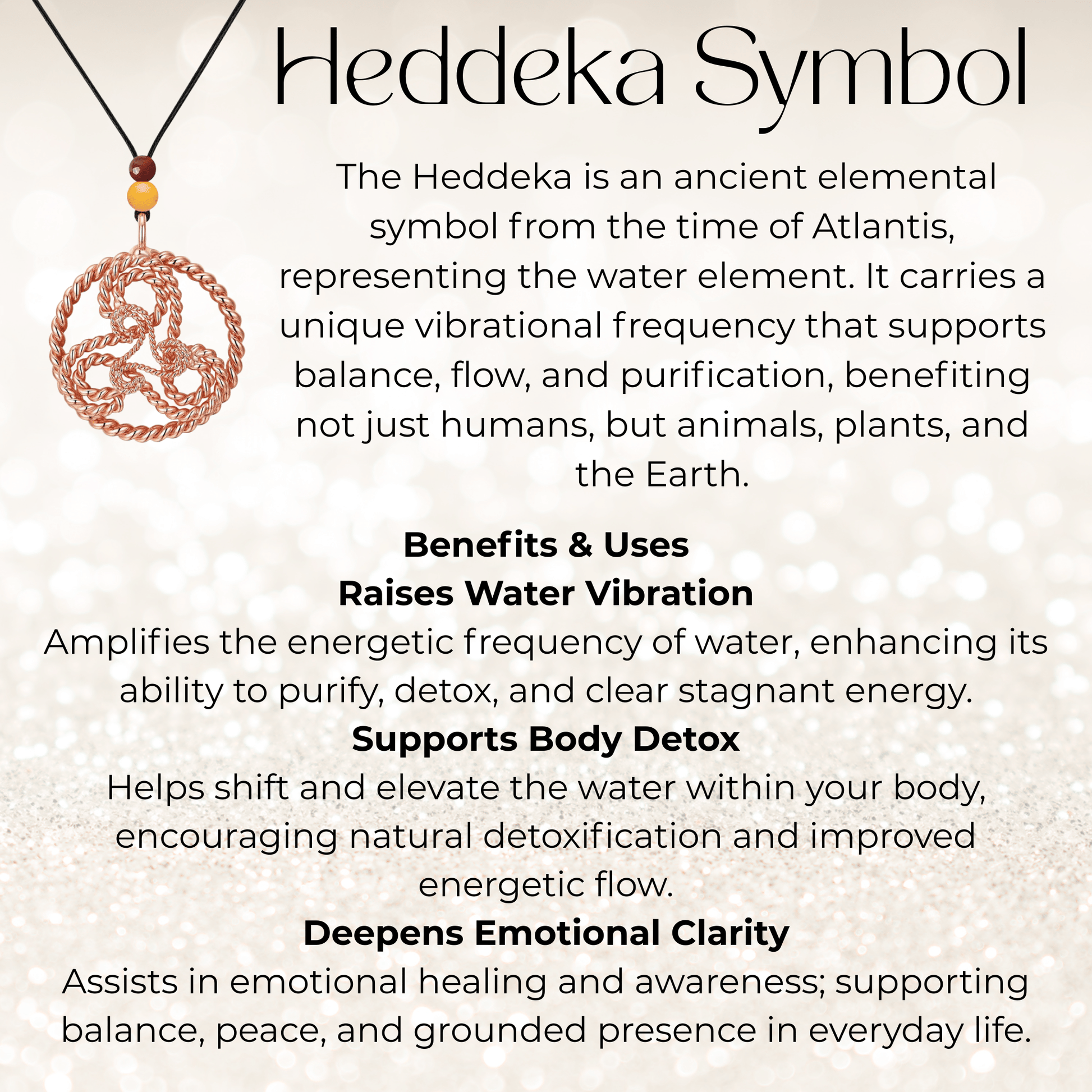 Atlantis Energy Harmonizer – Copper Tensor Pendant