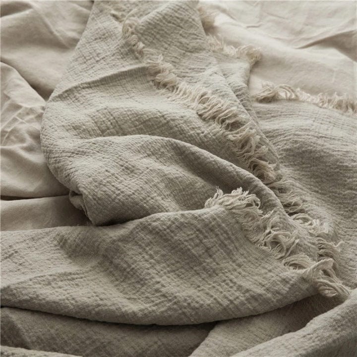 French Linen Blanket