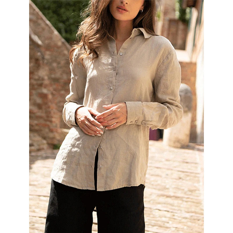 100% Linen Blouse 