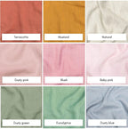 Linen Baby Blanket Newborn Linen Swaddle Baby Shower Gift Organic Newborn Gift Gender Neutral Baby Blanket Cotton Baby Summer Blanket