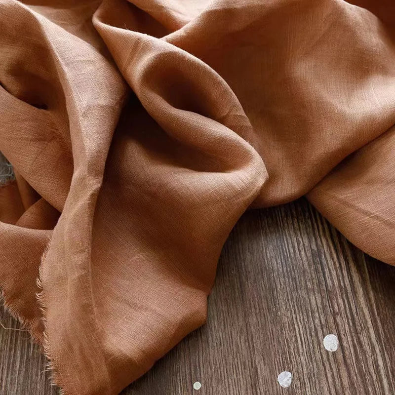 Natural French Linen Duvet Cover King Size, Bed Flax Linen Bedding, Soft Queen 240X260Cm Flat Sheet, Pillowcase Sold Separately