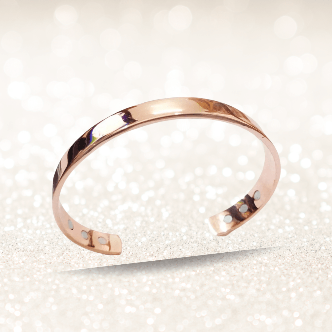 Copper Healing Bracelet In Rose Gold