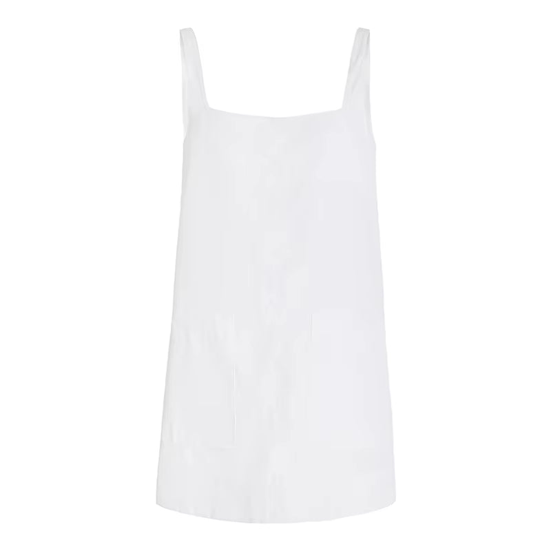 Summer Women'S Linen Mini Dress