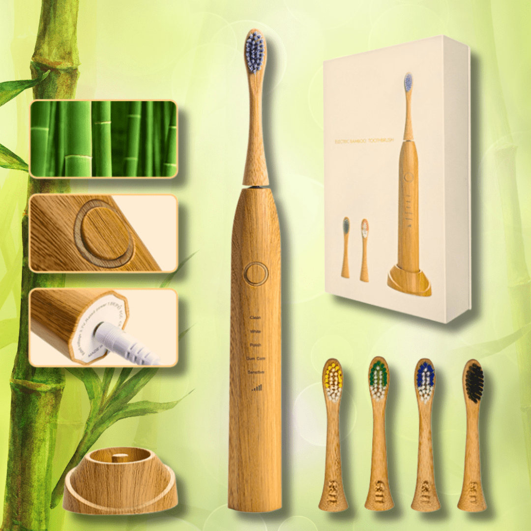 Wave Bamboo Electric Toothbrush